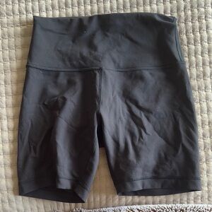 lululemon athletica Black Bike Shorts